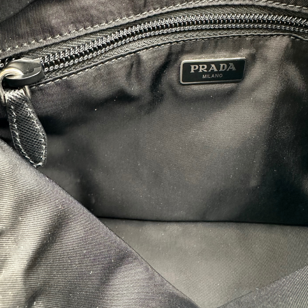 Caleb's Closet: Prada Nylon Clutch/ Cosmetic Bag