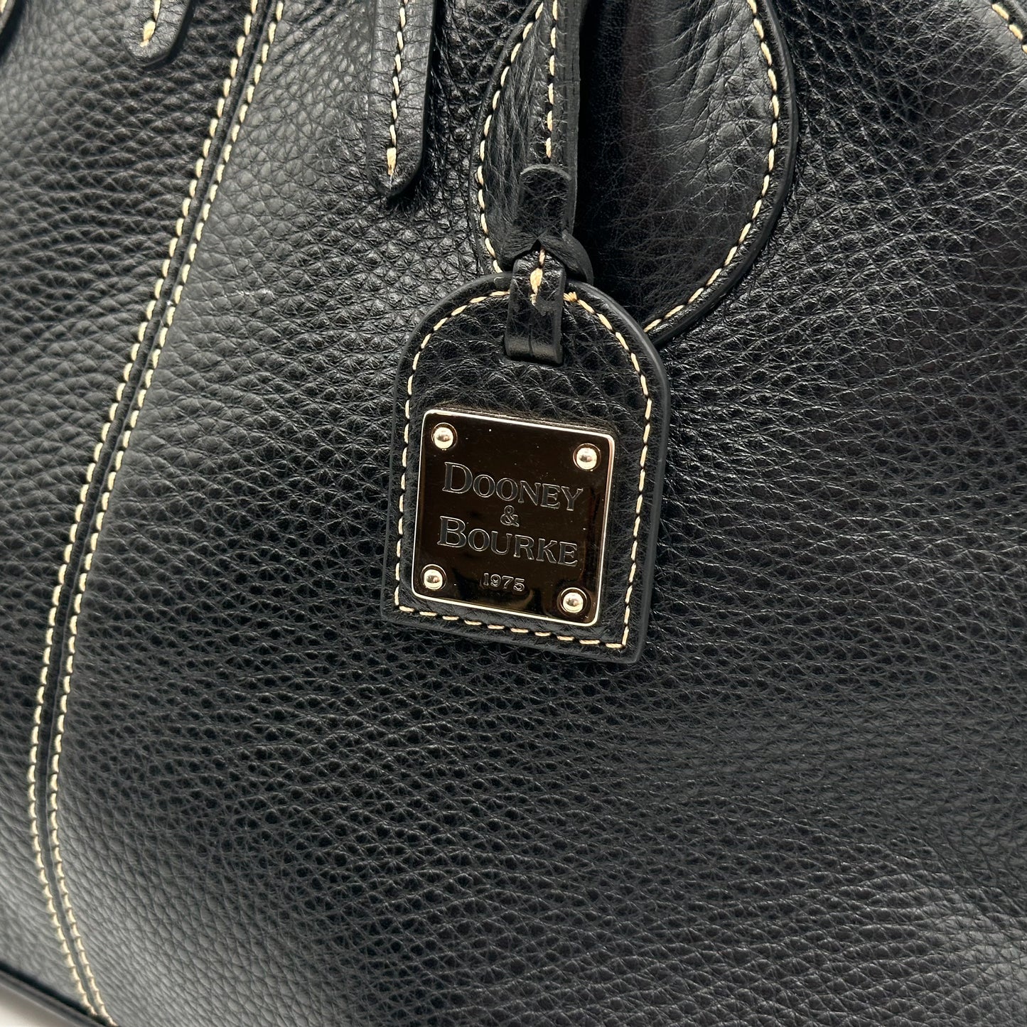 Dooney & Bourke Shiny Leather Domed Satchel #CB532