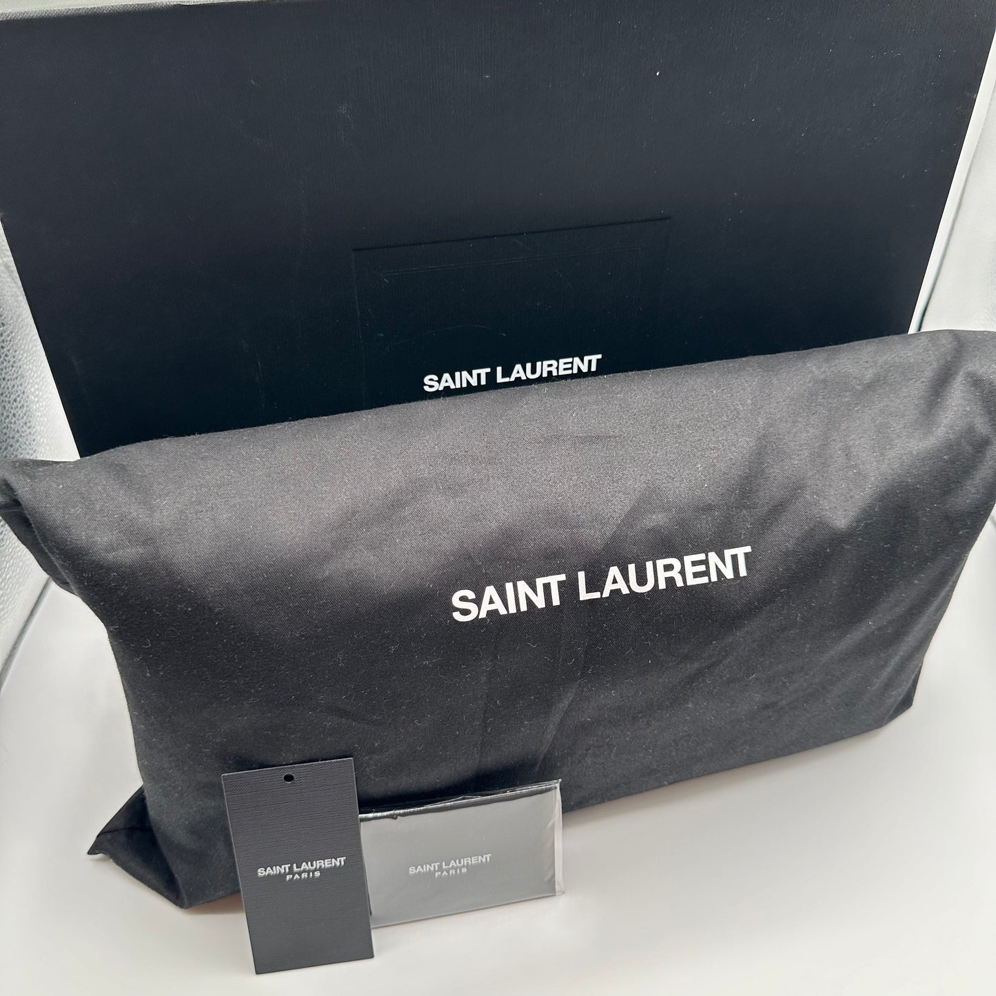 Caleb's Closet: Saint Laurent Sade Clutch