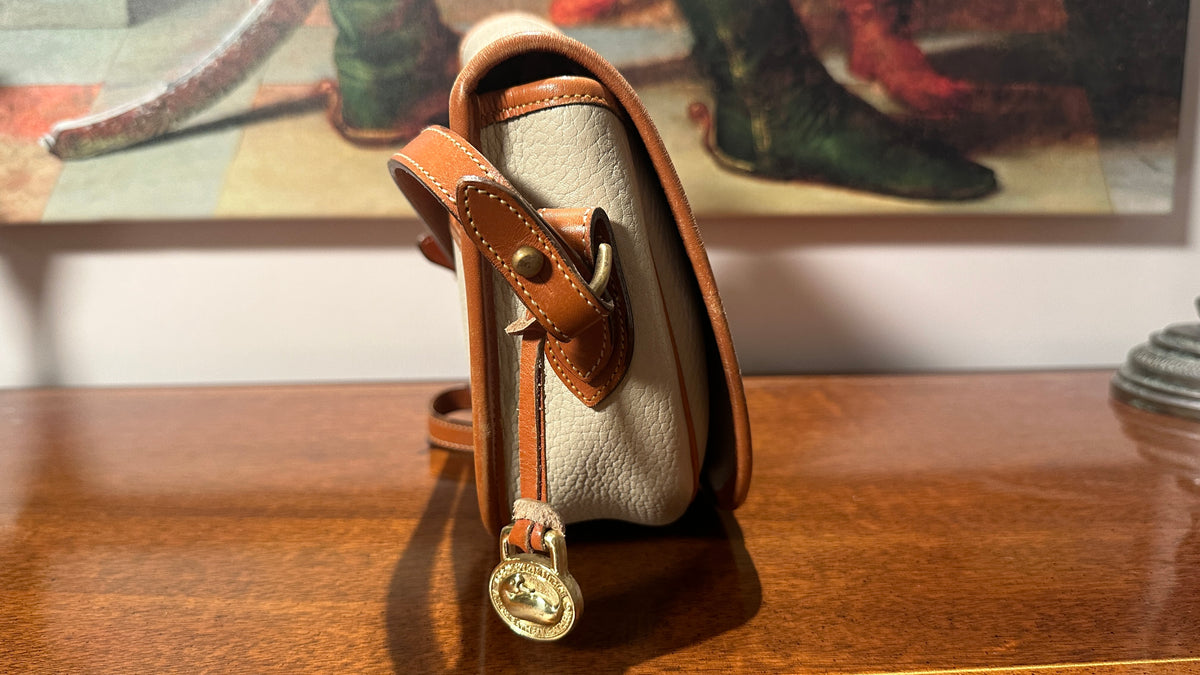 Dooney & Bourke Saddle Bag Bone