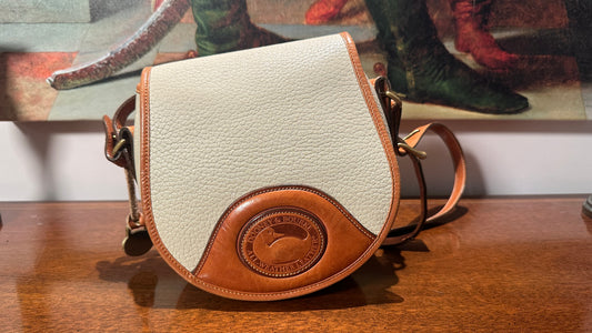 Dooney & Bourke Saddle Bag Bone