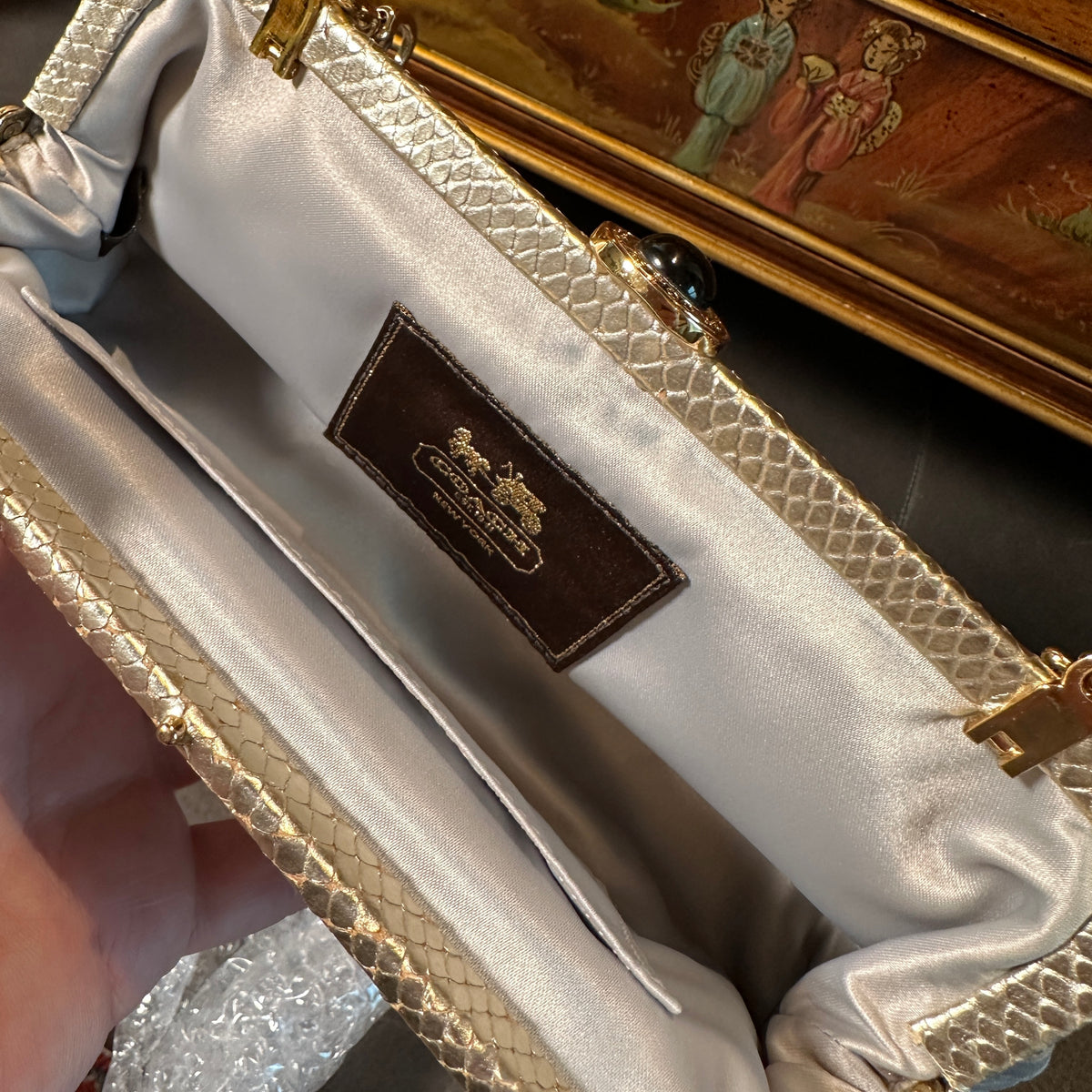 Coach Tony Duquette Clutch RARE