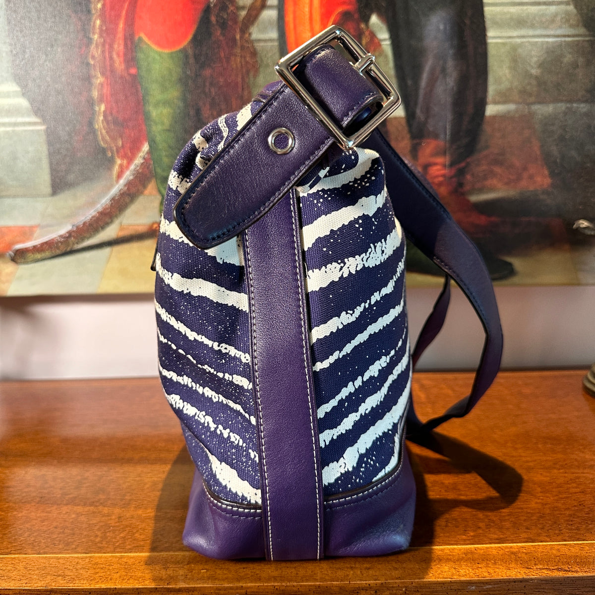 Coach Legacy Zebra Duffle