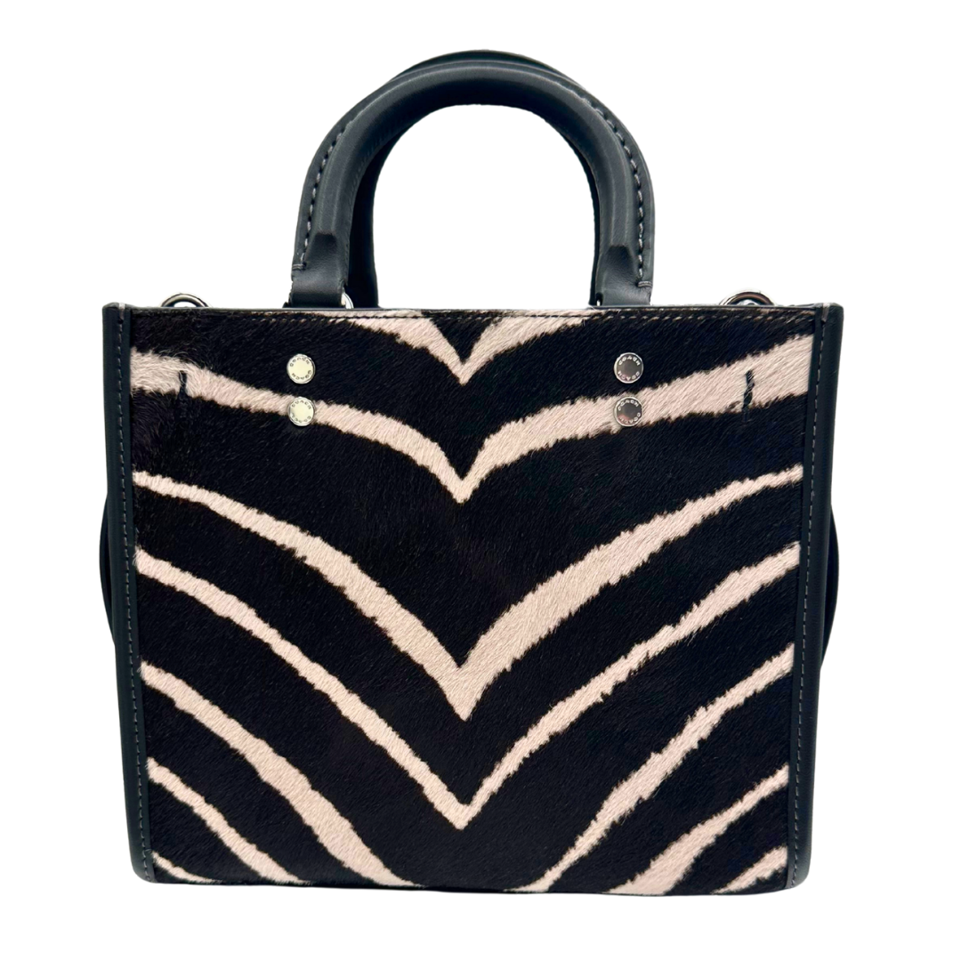 Caleb's Closet: Coach Rogue 20 Zebra Haircalf CM564