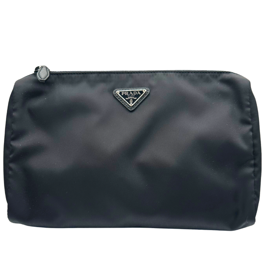 Caleb's Closet: Prada Nylon Clutch/ Cosmetic Bag