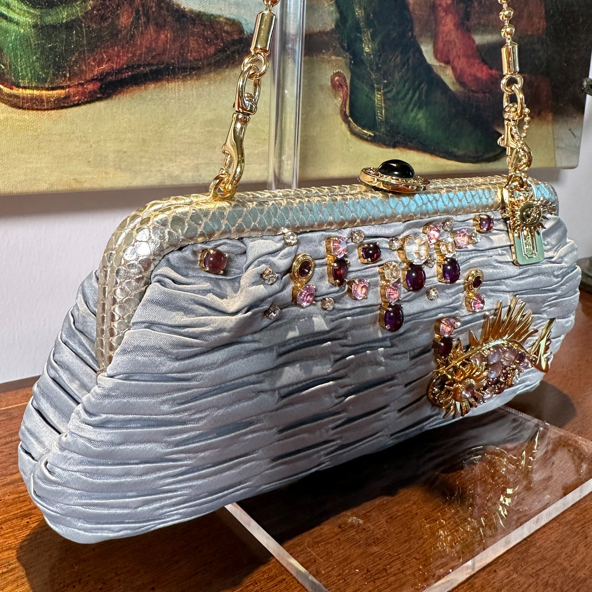 Coach Tony Duquette Clutch RARE