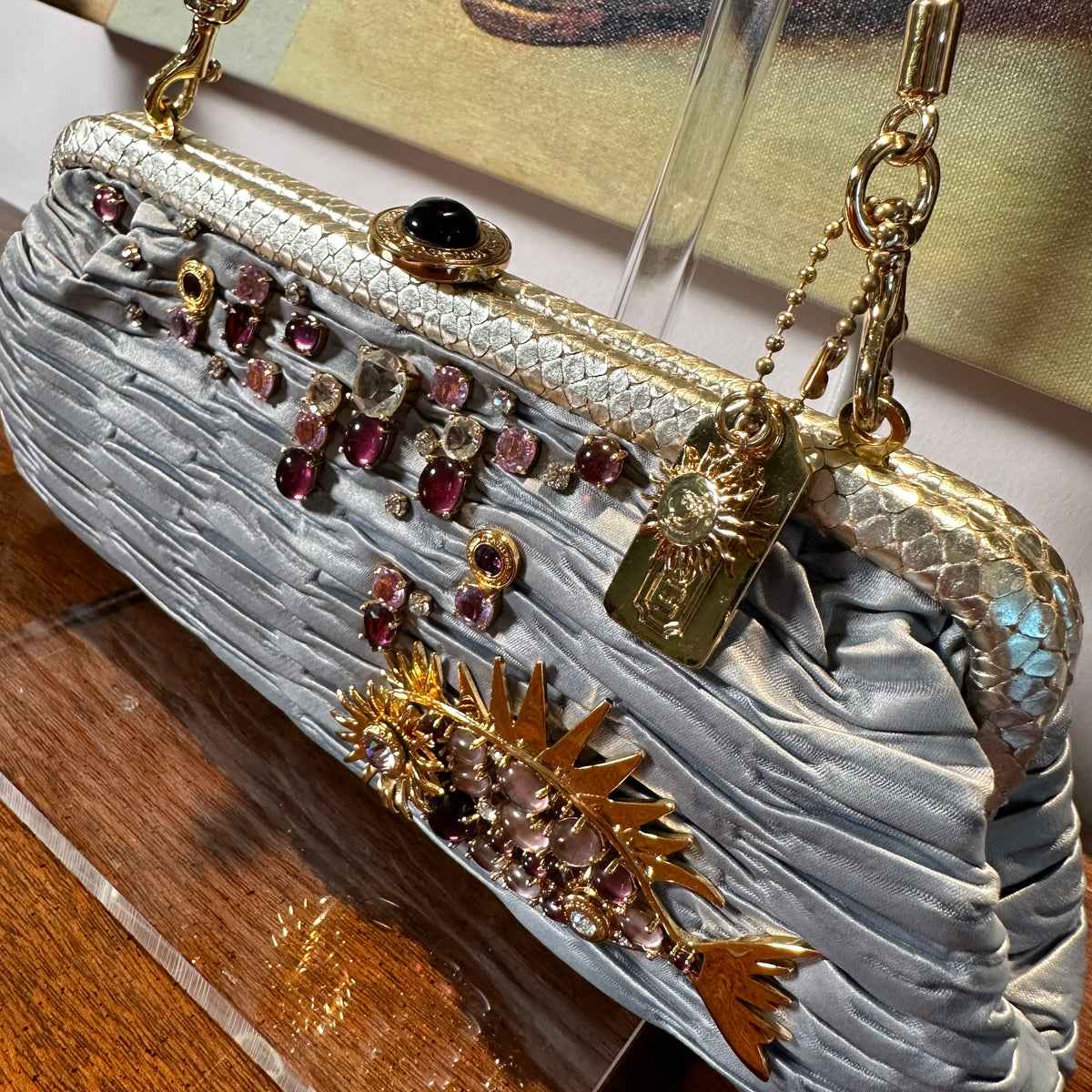 Coach Tony Duquette Clutch RARE