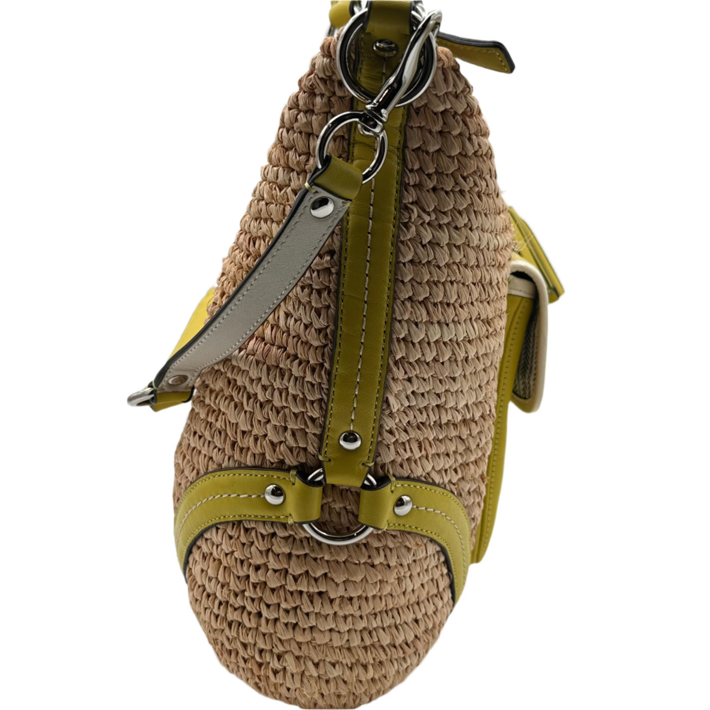 Coach Legacy Straw Satchel #23181